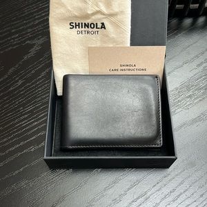 Shinola Men’s Bifold Wallet